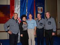 Klapa Boduli sa legendarnim slovenskim olimpijcem Miroslavom Cerarom