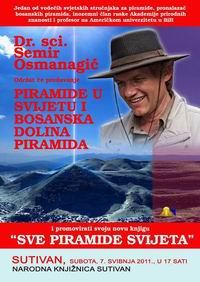 Bosanske piramide na otoku Braču - predavanje Semira Osmanagića u bračkim knjižnicama